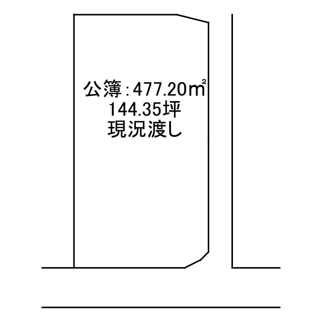 西条市氷見乙774-3　売土地の土地図