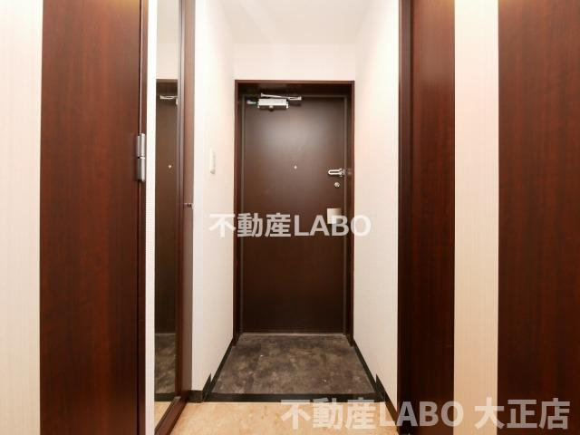 グランシス難波西の玄関