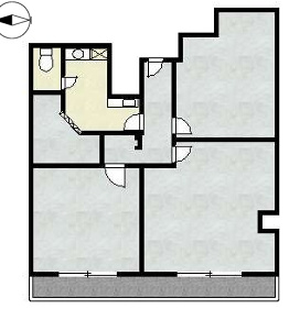 心斎橋アーバンライフの間取り