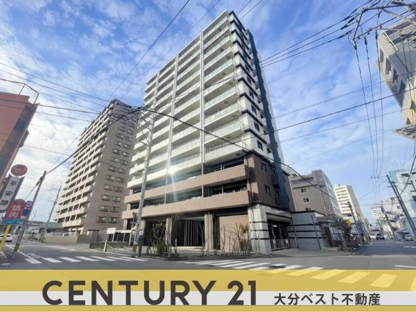 グリーンヒル大分駅前レジデンスの外観|外観撮影(2026年1月撮影)