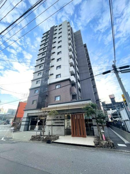 グリーンヒル大分駅前レジデンスのその他|堂々とした外観が印象的なマンションです。道路に面しており視認性に優れています。