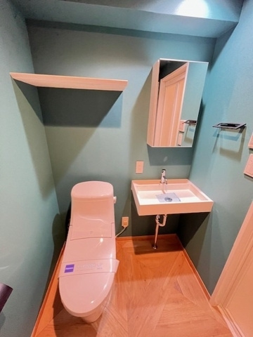 新品家具付きマンション赤坂50(KaGood東京)の洗面所