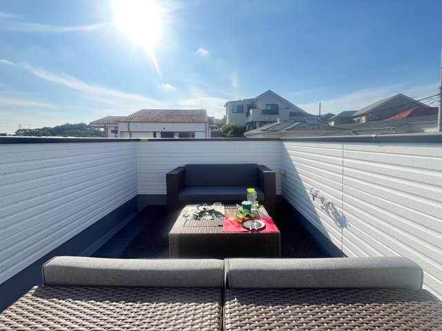 【バルコニー】 | 浜田山１丁目～「西永福」駅１０分・新築戸建～ | 屋上テラス