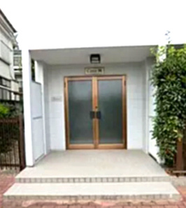 カーサMのエントランス|エントランスです