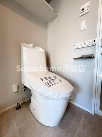 デュオメゾン自由が丘のトイレ|清潔感のあるトイレです