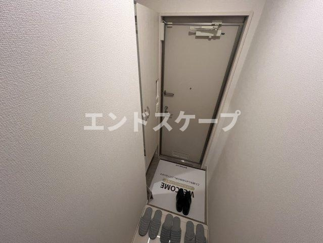 リノ　Ｂのエントランス|高崎、前橋のお部屋探しはエンドスケープまで！お客様の理想お聞かせ下さい♪