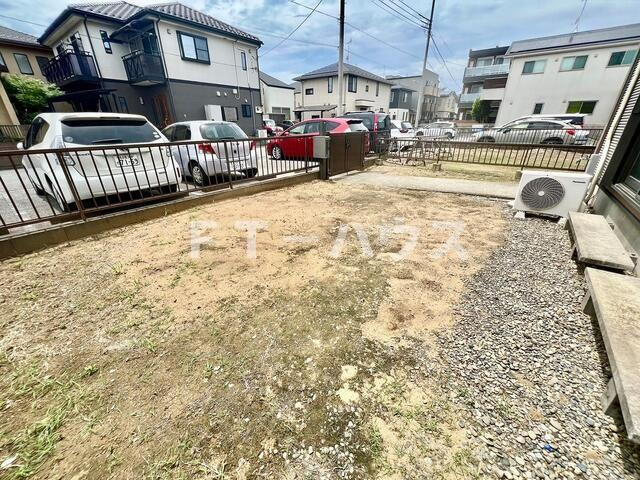 土井貸家（武石）の庭