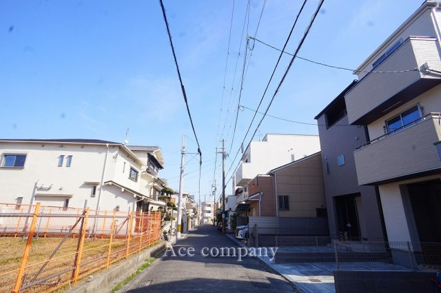 【前面道路含む現地写真】 | 東大阪市菱屋西1丁目　【1号棟/全2棟】 | 【前面道路：幅員約4.5ｍ☆】