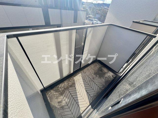 リビングタウン上並榎　Bのバルコニー|高崎、前橋、伊勢崎エリアのお部屋探しはエンドスケープまで！お客様の理想お聞かせ下さい♪