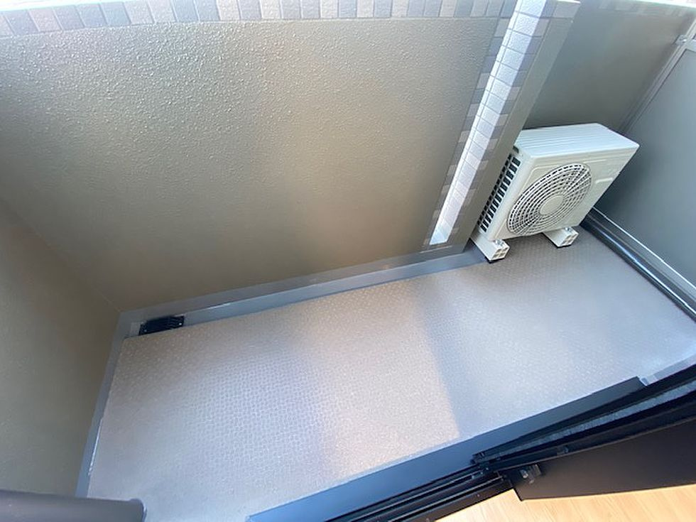 ルーブル南砂町のバルコニー