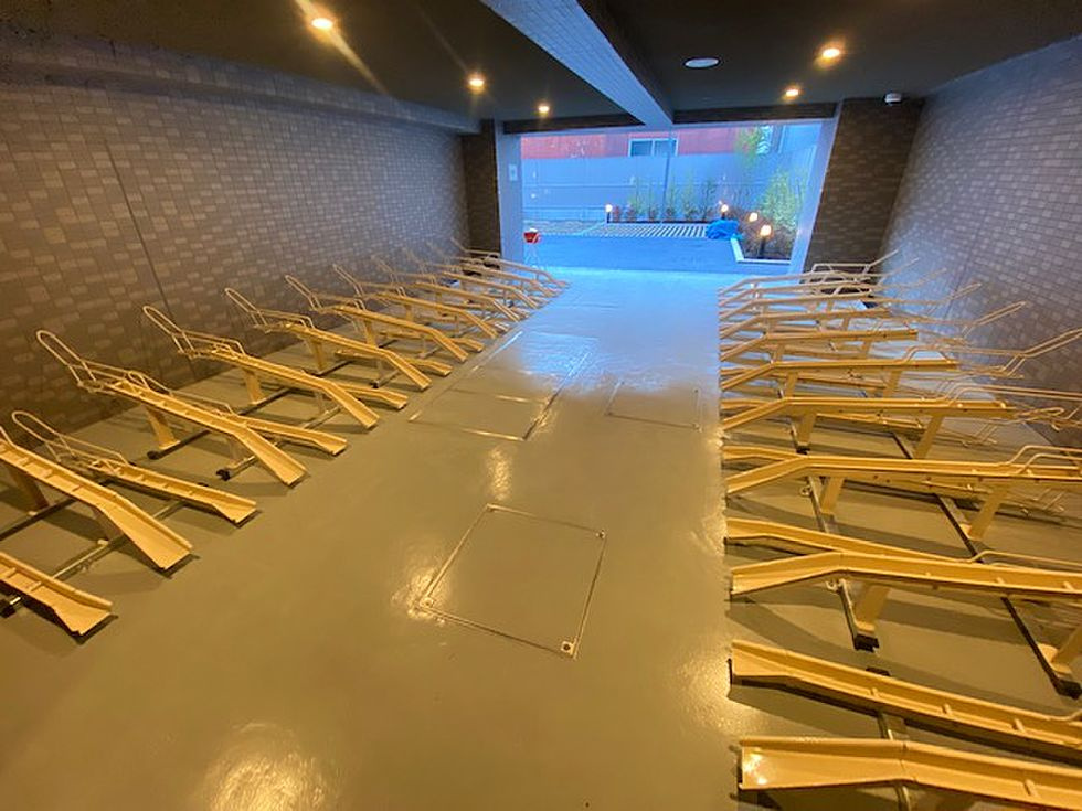 ルーブル南砂町の駐車場