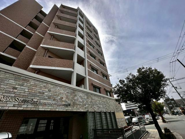 アルファステイツ三左衛門堀西の町の外観