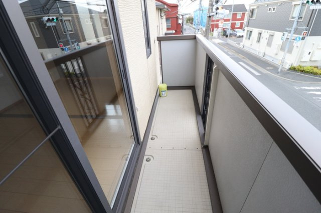 ヴェルドミールＢのバルコニー