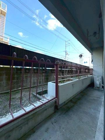 マンションあさものバルコニー