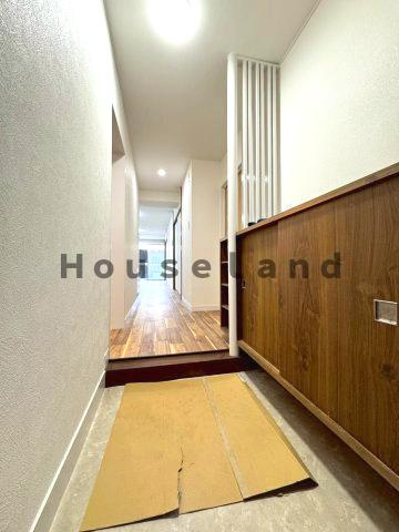 マンションあさもの玄関