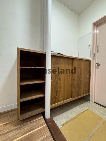 マンションあさもの玄関