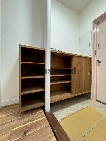 マンションあさもの玄関