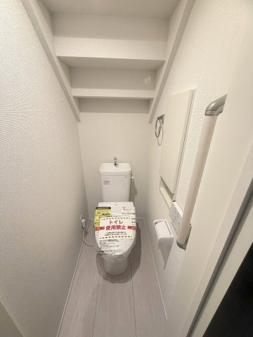 三郷市後谷　新築戸建　全1棟のトイレ|1階のトイレです