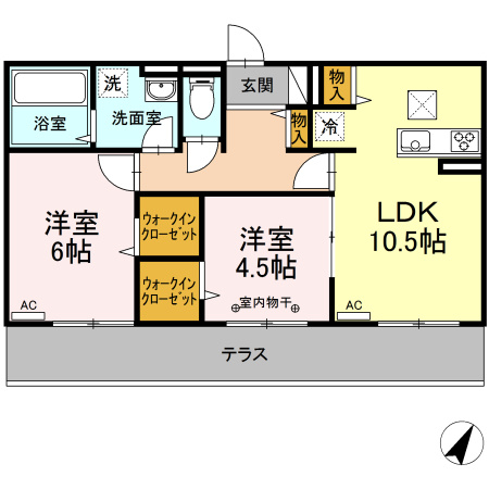 【間取り】 | D-roomKOTOBUKI | 現況優先