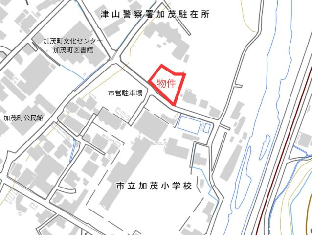 津山市加茂町塔中　売土地　387.80坪