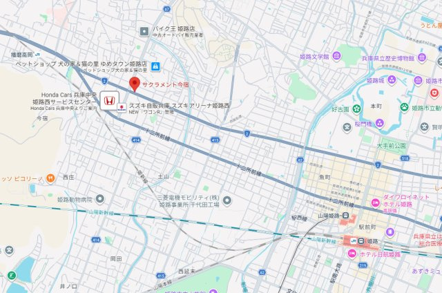 サクラメント今宿　3階の地図