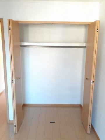 菊池郡菊陽町花立１丁目のアパートの収納|大きなものも収納できそうです