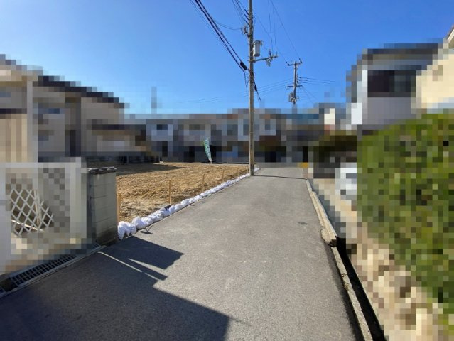明石市朝霧町３丁目　売土地の外観