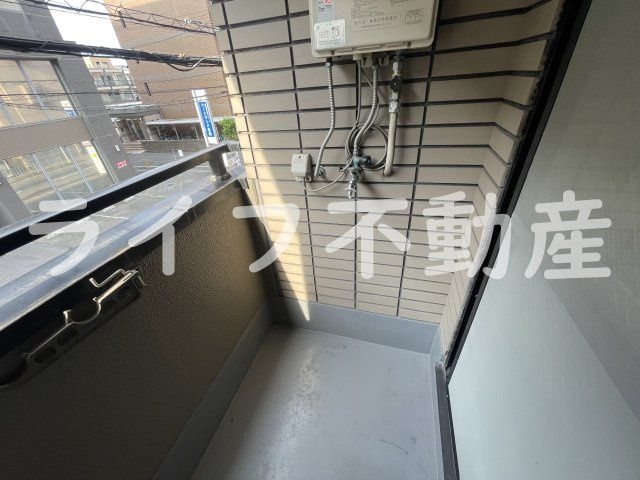 CTビュー永和のバルコニー|暖かな日差しのふりそそぐバルコニー