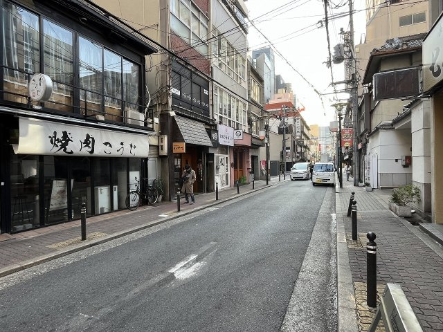 大阪市中央区東心斎橋１丁目の店舗一部の周辺