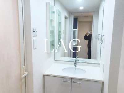 【洗面所】 | ステージグランデ新川 | 洗面台です。