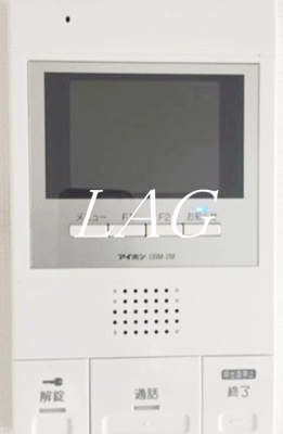 【セキュリティ】 | センターパーク柴又 | モニター付きインターホンです。