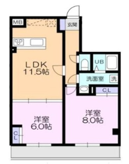 【間取り】 | センターパーク柴又 | 間取りです。