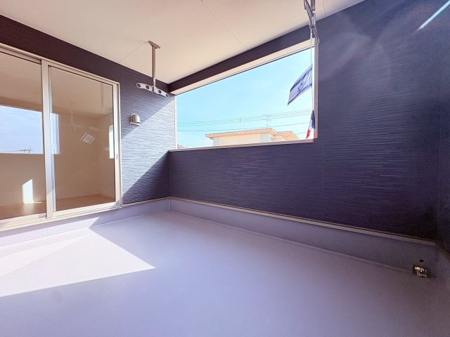 新築建売】筑後市大字蔵数のバルコニー