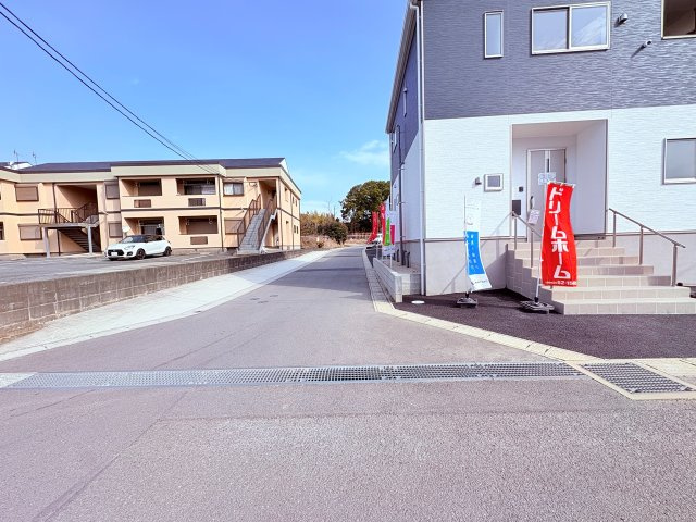 新築建売】筑後市大字蔵数の前面道路含む現地写真