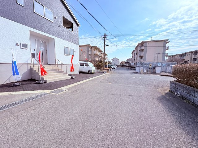 新築建売】筑後市大字蔵数の前面道路含む現地写真