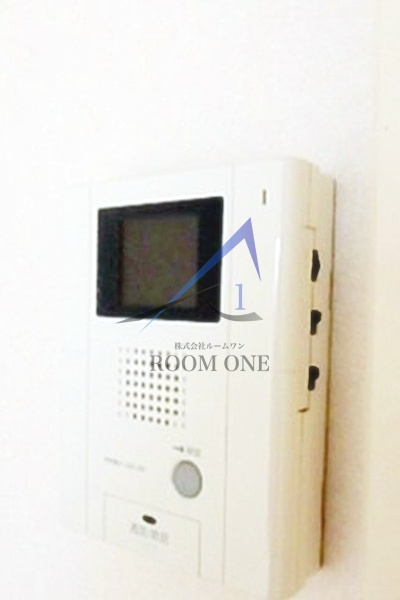 レジデンスＨＡＲＵのセキュリティ|モニター付きインターホンです。