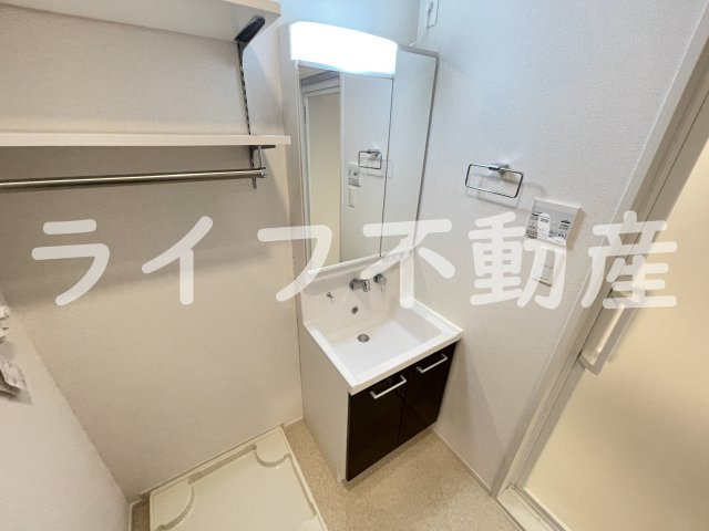 G-SQUAREの独立洗面台|独立洗面化粧台付き