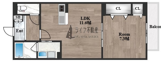 G-SQUAREの間取り