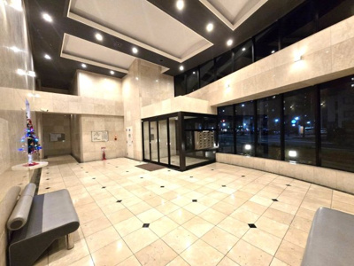 【エントランス】 | ジョイナス天神タワー | 綺麗でおしゃれなエントランスです☆毎日帰ってくるのが楽しみになりますね♪