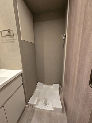 【ランドリースペース】 | クリオラベルヴィ呉服町 | 洗濯機置き場です☆