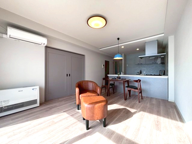 アルファグランデ北10条の居間・リビング