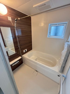 【浴室】 | 安佐北区口田南4（安芸矢口駅）全2区画NO1 | 落ち着いた空間のお風呂です