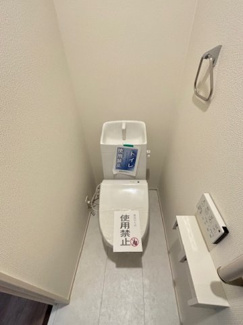 【トイレ】 | 安佐北区口田南4（安芸矢口駅）全2区画NO1 | シンプルで使いやすいトイレです