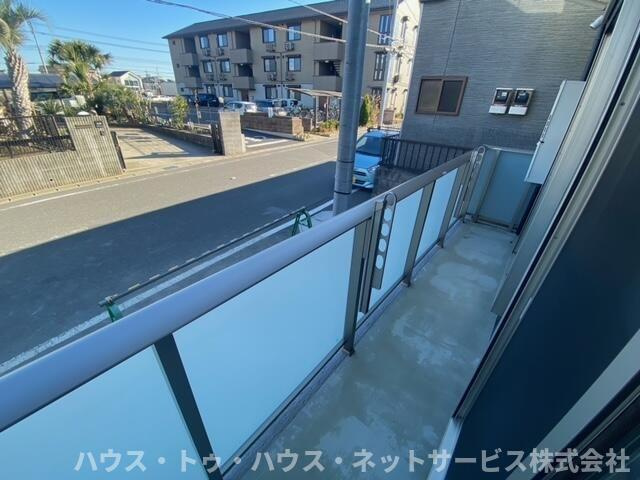 ミア流山のバルコニー