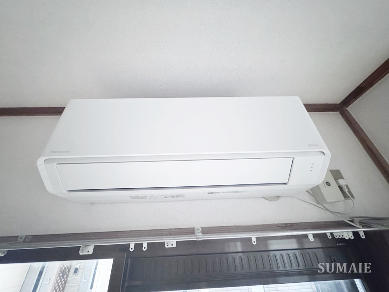 イーストハウスⅠの設備|エアコンです