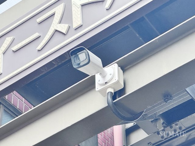 イーストハウスⅠのセキュリティ|防犯カメラです