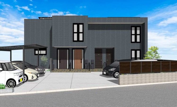 （仮称）竹の塚７丁目メゾンのエントランス