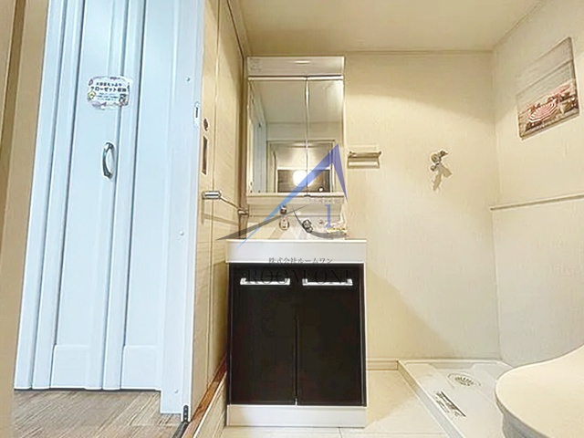 PATIO町屋の洗面所|洗面台です。