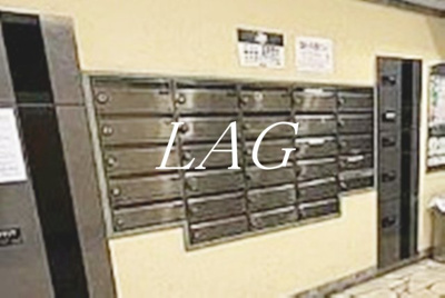 【その他共用部分】 | ラグジュアリーアパートメント中目黒 | 集合ポストです。