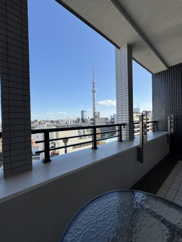 エルフィーノ浅草　10Fの展望